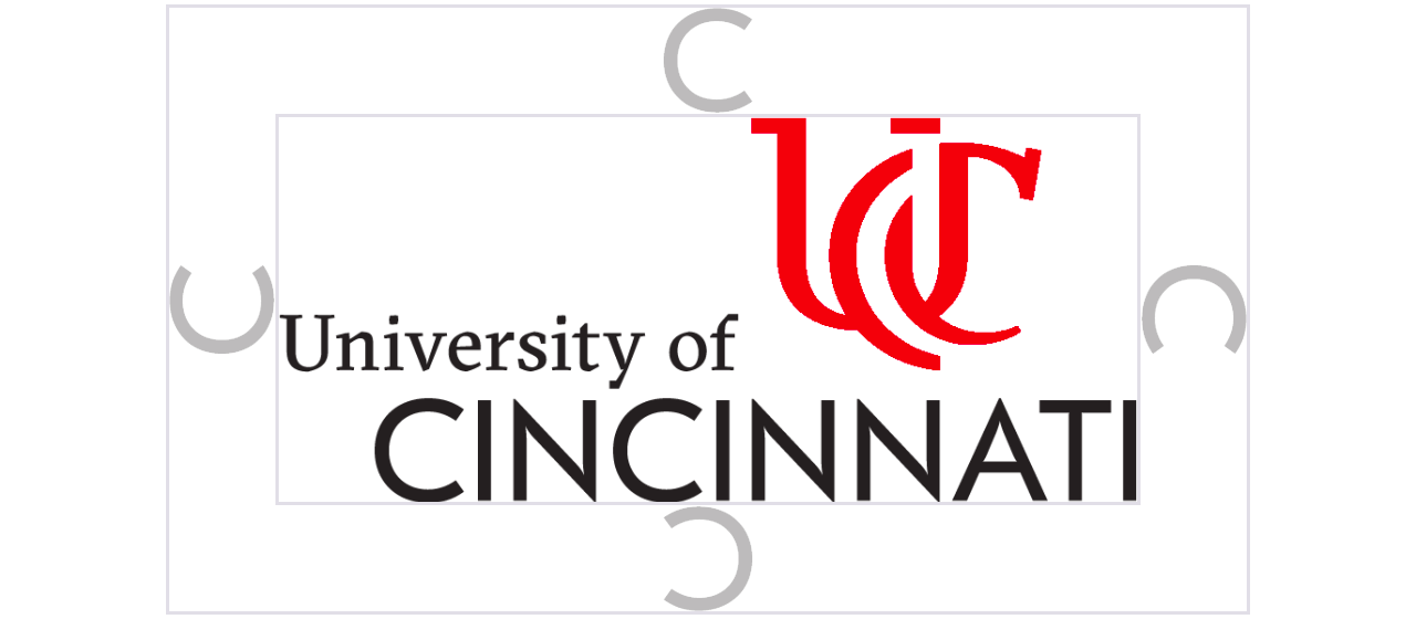 UC logo showing appropriate safe space illustrations